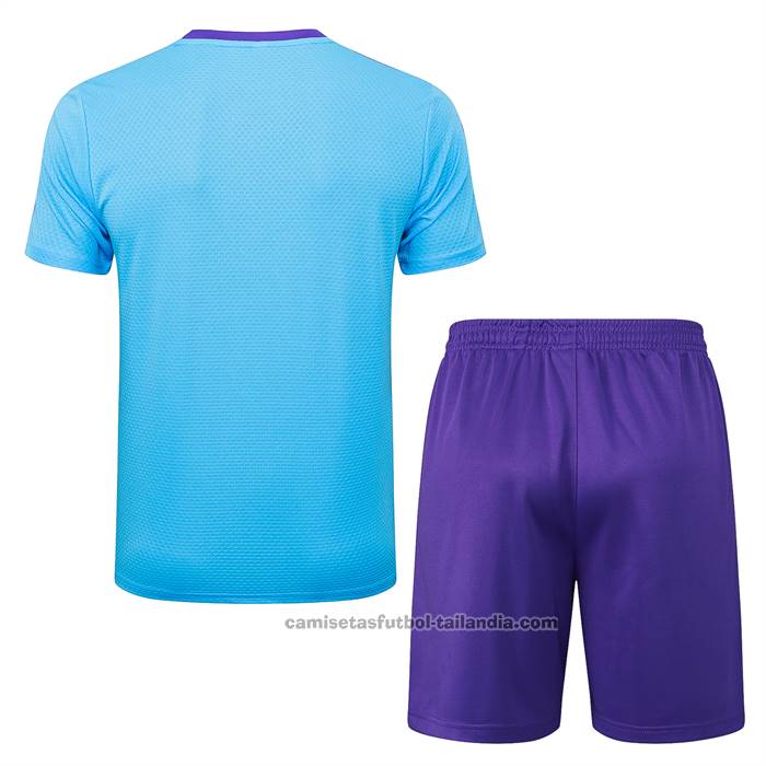Chandal del Real Madrid Manga Corta 25/26 Azul - Pantalon Corto